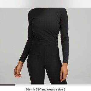 Lululemon nulu all it takes longsleeve top
